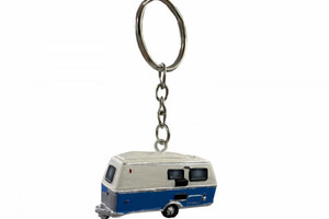 Retro caravan Sleutelhanger