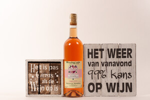 99% kans op wijn, tekstbord 20 CM